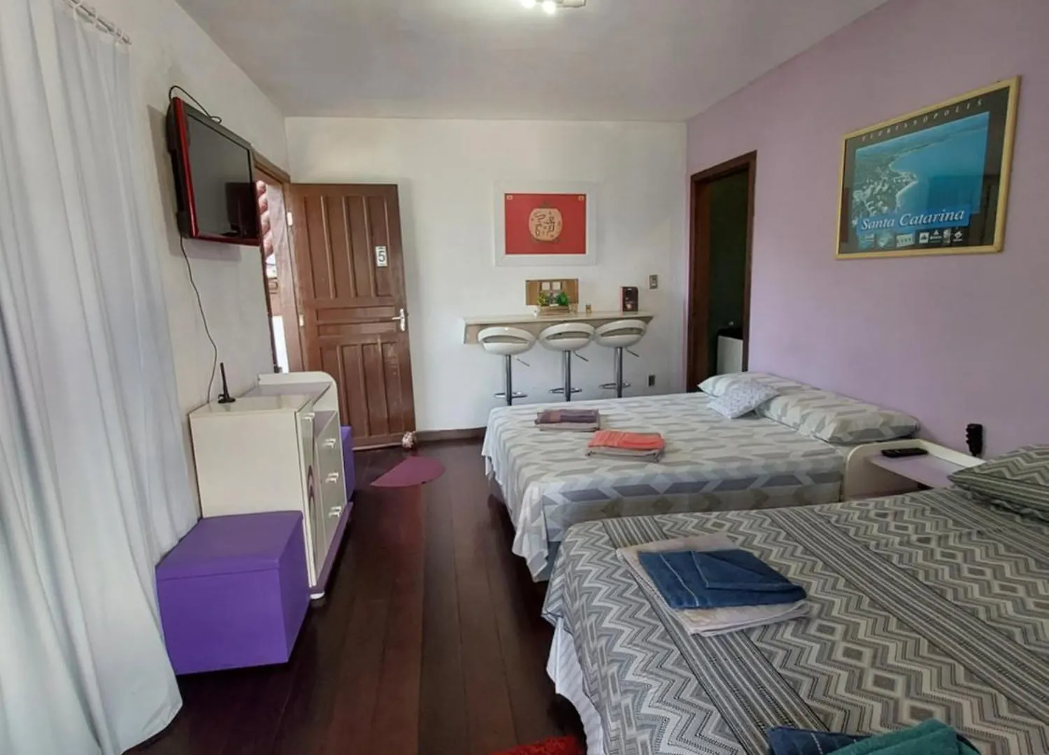 Проживание в семье Апартаменты Residencial Rodrigues Centro Флорианополис